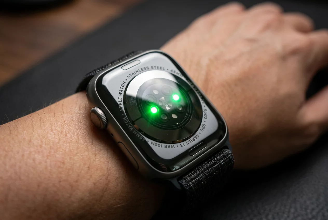 Smartwatch monitorujący tętno
